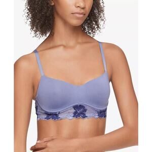 Calvin Klein Women's Bleached Perfectly Fit Flex Lightly Lined Bralette Size XS